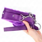 KINK regulējama apkakle ar ķēdīti – violeta – 36-42 cm – 65 cm — Foto 5