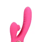 Loveline Tongue Flickering and Heating Rabbit Vibrator – 18 cm (7″) – Pink — Photo 8