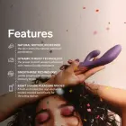 Кролик-вибратор LELO INA Thrust – 20 см (7.9″) – фиолетовый — Фото 8