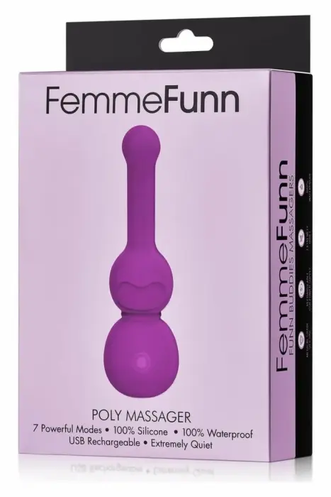 FemmeFunn Poly Massager wand вибратор – 14.7 см (5.8″) – фиолетовый