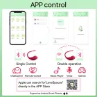 App Love Egg с управлением через app виброяйцо – 9.6 cm – красный — Фото 9