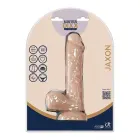 Mister Dixx Jaxon – ülirealistlik silikoondildo iminapaga – 20 cm — Foto 1