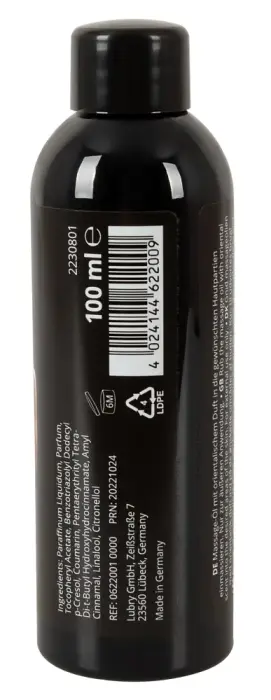 Oriental Ecstasy erotiskā masāžas eļļa – 100 ml Foto 3