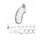 Man|Cage šķīstības būris – 11.5 cm (4.5″) – caurspīdīgs — Foto 3