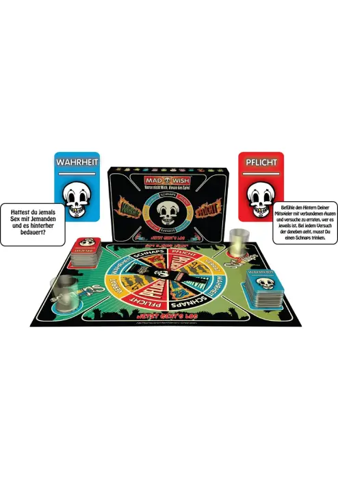 MadWish Pro Adult Party Board Game