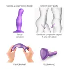Strap-On-Me Curvy Plug Model L – 16.5 cm (6.5″) – violetinis — Nuotrauka 4