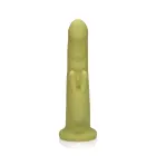 Itin minkštas besisukantis triušio vibratorius – 18 cm (7″) – žalias — Nuotrauka 4