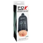 PDX Plug Shower Therapy Milk Me Honey vagīnas masturbators – 21 cm (8.3″) — Foto 1