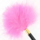 KINK Fuchsia Gold Feather Teaser 18cm – Elegant Sensory Accessory — Photo 3