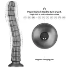 LoveToy King Sized Vibrating Vibrax Slider – anal dildo – PVC – 36.8 cm – 10 modes — Photo 3