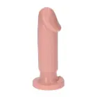 Itališkas dildo – 10.5 cm (4″) – kūno spalva — Nuotrauka 5