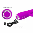 Pretty Love Gloria topeltvibraator – 19.5 cm (7.7″) – lilla — Foto 10