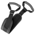Fetish Submissive Adjustable Padded Neoprene Support Harness – Black — Photo 3
