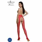 Passion ECO S003 tīkliņa bodijs – sarkans – viens izmērs — Foto 2