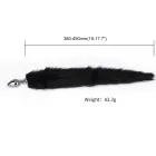Rebase saba anaaltapp – 7 cm – Must — Foto 5