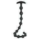 NMC 19 Inch Ribbed Silicone Beads – black – T-bar handle – 48 cm — Photo 2