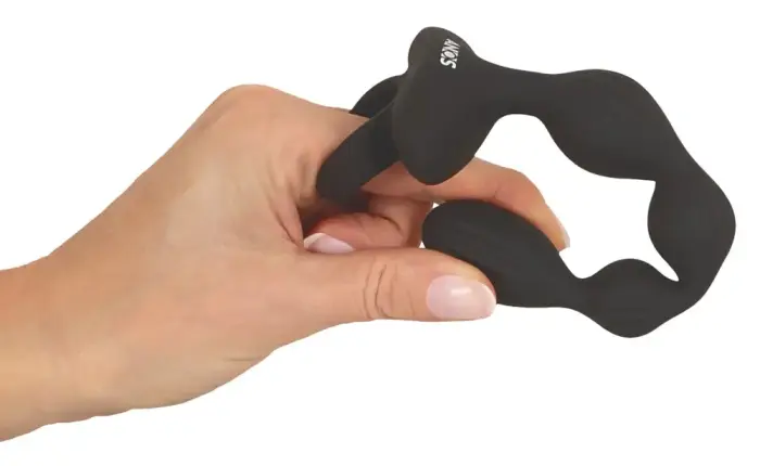 Elastīgas anālo bumbiņu ķēde ar lēkājošām vibrācijām – 21.1 cm Foto 6