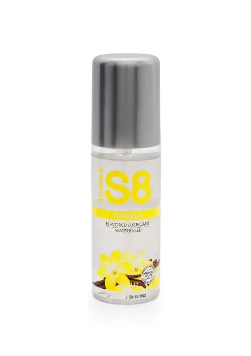 S8 Water-based Flavored Lubricant – Vanilla – 125 ml