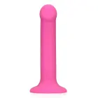 Nereālistisks vibrējošs dildo – vidējs – rozā — Foto 3