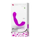 PRETTY LOVE ANGELO Dual Action Vibrator – 18 cm (7″) – Pink — Photo 7