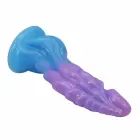 POWER MONSTERS Atlanteans – fantaasialine silikoon-dildo – imikupõhi – sinine ja lilla – 19 cm — Foto 6