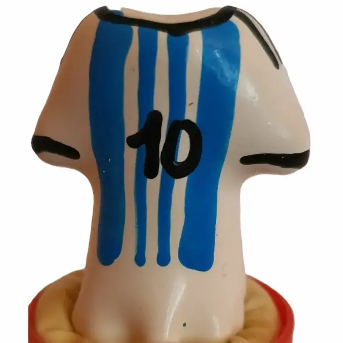 CONDOMERIE hand-painted decorative condom – Messi Shirt No. 10
