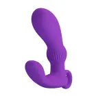 PRETTY LOVE Cayla violetinis dildo – 12 vibracijos funkcijų — Nuotrauka 2
