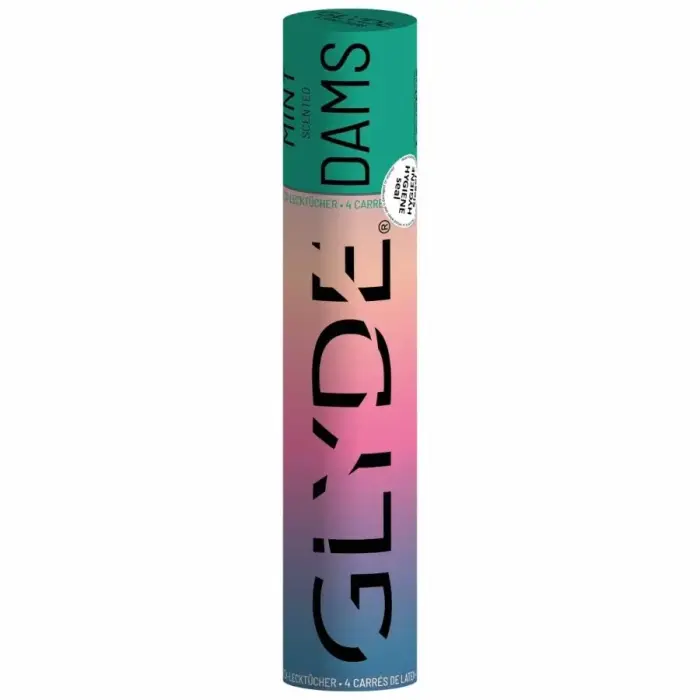 GLYDE Sheer mėtų oralinė apsauginė plėvelė – 4 vnt.