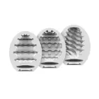 Satisfyer masturbācijas olas – 3 gab. komplekts (Riffle, Bubble, Fierce) — Foto 2