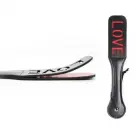 Toyz4Lovers Double Spank Paddle Love – Black — Photo 2