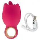 Oral Fun vibraator keele stimulaatoriga – 11.3 cm (4.4″) – roosa — Foto 8