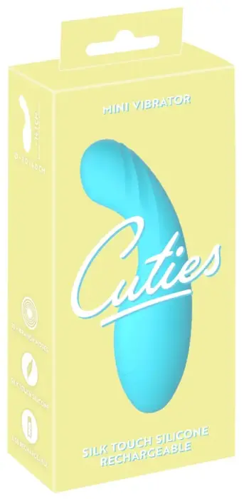 Cuties Mini Vibrator – 14.1 cm (5.5″) – Blue