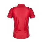 RMCarlo001 Red Wetlook Shirt with Metal Studs – XL — Photo 6