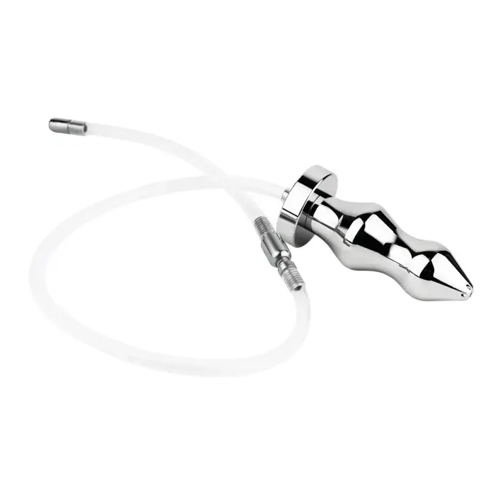 Urethral sound with anal plug