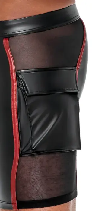 NEK bokseršorti – melns/sarkans – XL Foto 7