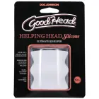 Doc Johnson Helping Head Silicone Masturbator Sleeve – Clear — Photo 1