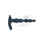 Elixer vibruojantis dvigubos penetracijos dildo su karoliukais – 18 cm (7″) – Mėlynas — Nuotrauka 7