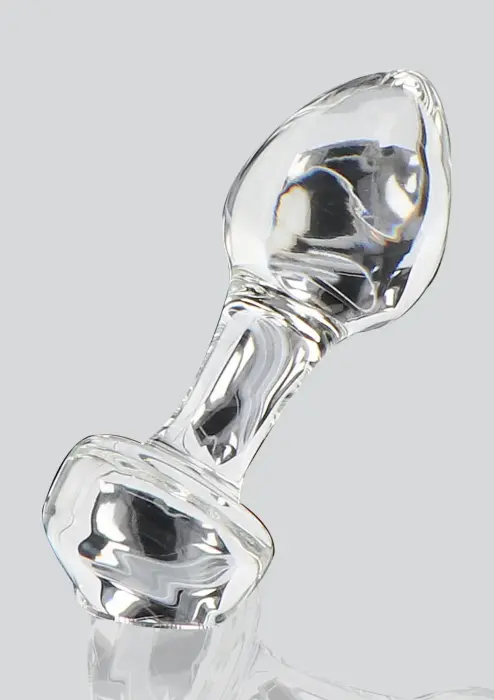 TOYJOY GLASS WORXX Anal Stargazer stikla anālais spraudnis – Caurspīdīgs