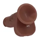 Dual Density Realistic Thrusting Vibrator – 20.3 cm (8″) – Brown — Photo 4