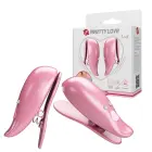 PRETTY LOVE - Leaf Vibrating Nipple Clamps - Red — Photo 1