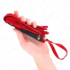 KINK punane seemisnahast mini piits 30 cm – kompaktne löögiriist — Foto 2