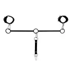 Spreader Bar Tripple O-Ring with Handcuffs & Strap Photo