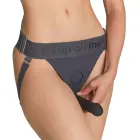 Strap-on-me Unique Lingerie Harness – jock-style strap-on harness – grey – one size — Photo 2