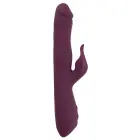 Javida 3F Thrusting Rabbit Vibrator – 25 cm – Pink — Photo 4