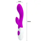 PRETTY LOVE BRIGHTY vibratorius – 20 cm (8″) – bordo — Nuotrauka 5