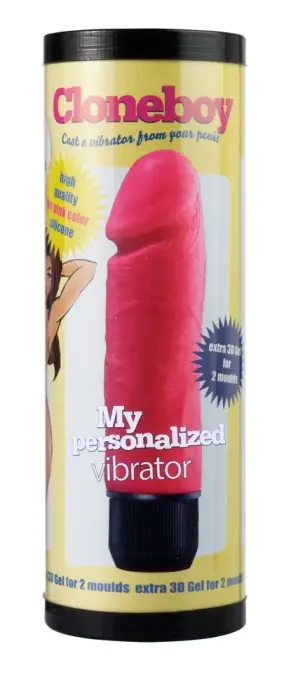 Cloneboy vibrējošs dildo izgatavošanas komplekts – 20 cm – rozā