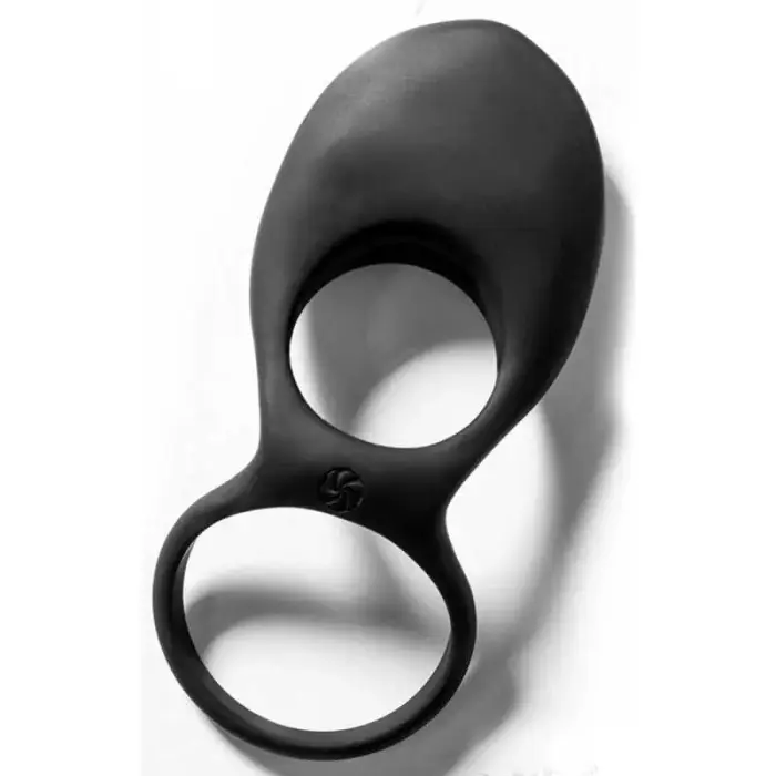 Vibrating Double Cock Ring Daydream – Black