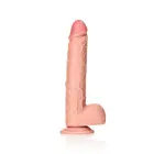 Taisns reālistisks dildo ar sēkliniekiem un piesūcekni – 30.5 cm (12″) — Foto 3