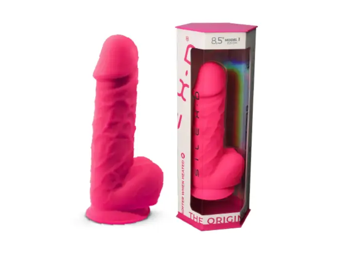 SilexD Model 4 realistlik dildo – 21.6 cm (8.5″) – Roosa