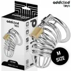 Addicted Toys Locked Iron Cell металлическая система целомудрия – размер M — Фото 1